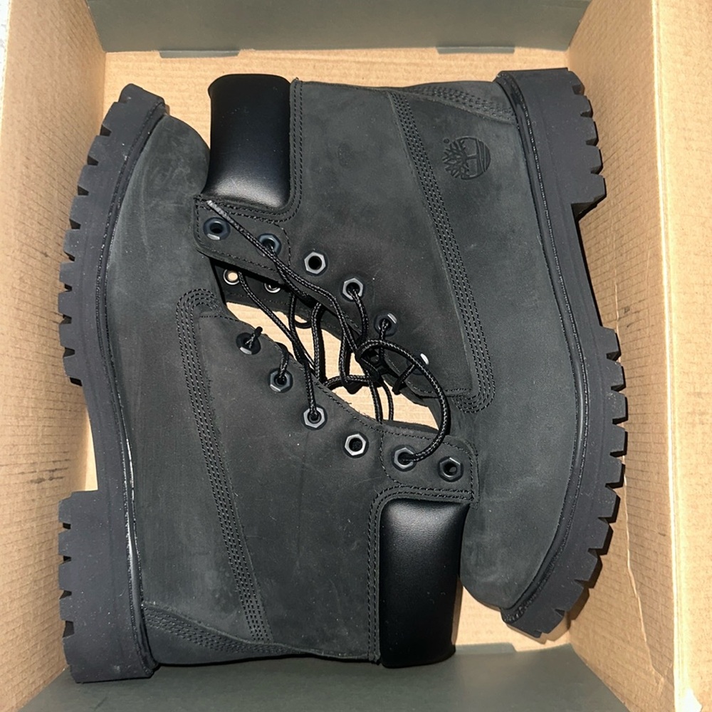 Black Timberland Boots